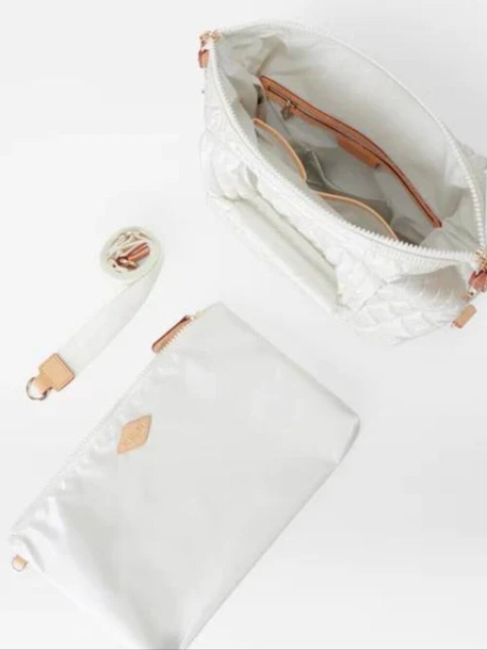 MZ Wallace Small Sutton White Pearl BNWT - Picture 5 of 13